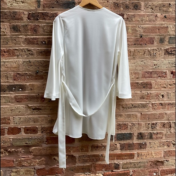 Rya Collection Ivory Robe Size M/L - Picture 8 of 14